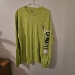 Carhartt Apple Green Long Sleeve Tee